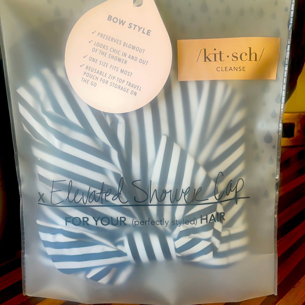 /kit•sch/ Kitsch Shower Cap NWT